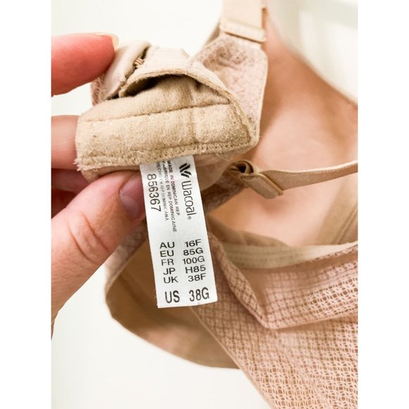Wacoal Nude Awareness Seamless Wire Free Bra 38 G - Picture 5 of 6